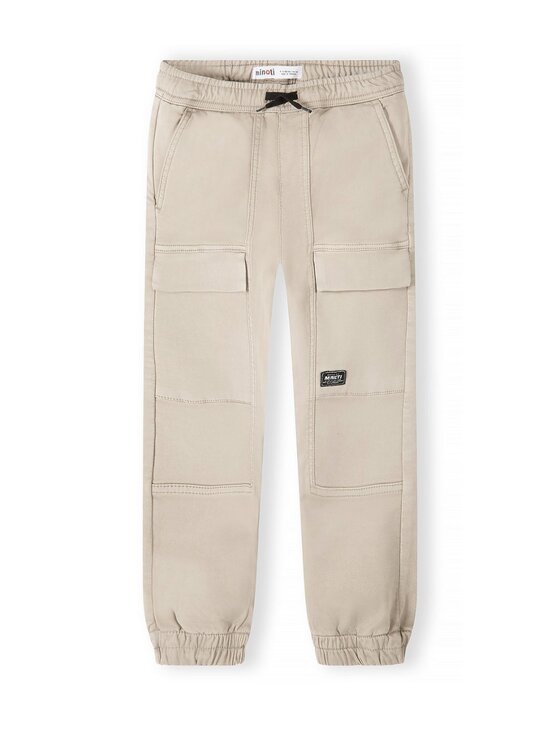 minoti minoti Spodnie cargo 33PANT257 Beżowy Cargo Fit