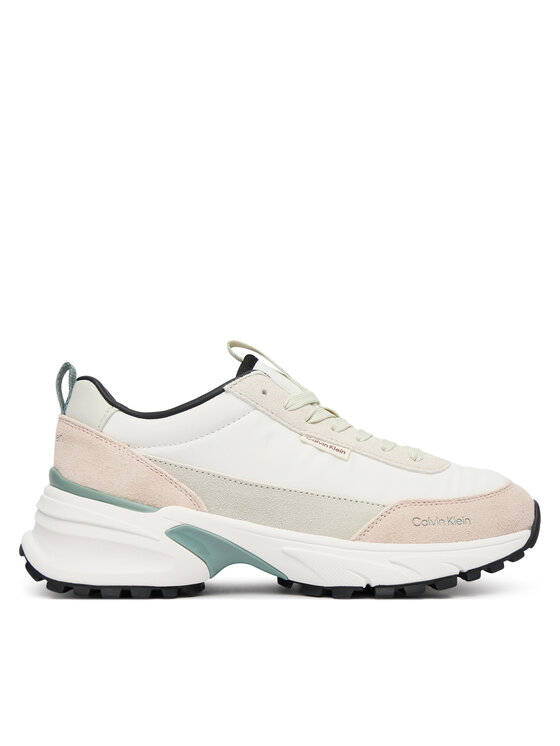 Calvin Klein Calvin Klein Sneakers Hike Runner Nylon Mix HW0HW03279 Alb