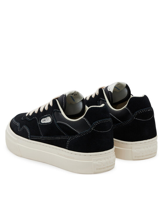 S.W.C Stepney Workers Club S.W.C Stepney Workers Club Sneakersy Pearl YA20015 Czarny
