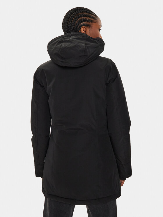 Woolrich Woolrich Μπουφάν πουπουλένιο Arctic Raccoon CFWWOU0538FR UT0001 Μαύρο Regular Fit