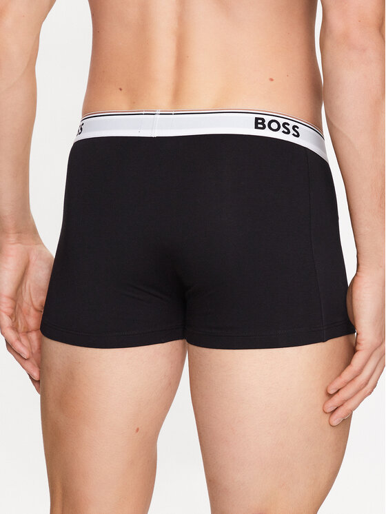 BOSS Boss Komplektas: 3 poros trumpikių Power 50475274 Juoda