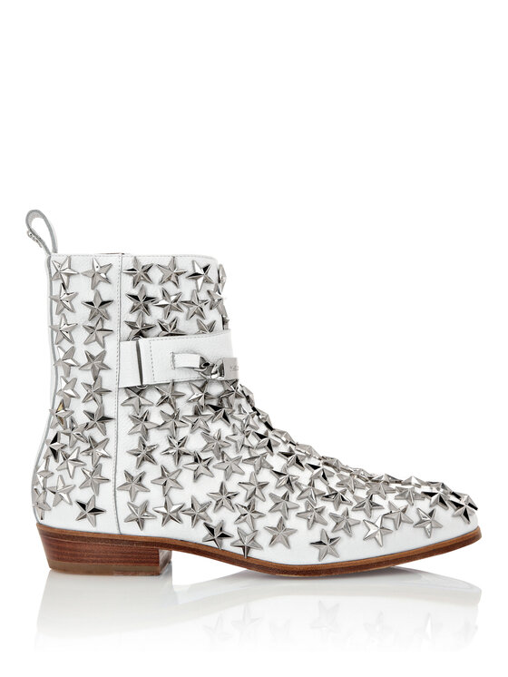 PHILIPP PLEIN PHILIPP PLEIN Kozaki 3259 Biały