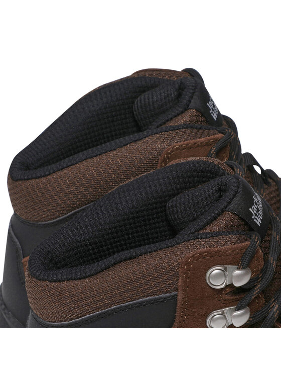 Jack Wolfskin Jack Wolfskin Trekkingi Refugio Texapore Mid M 4049841 Brązowy