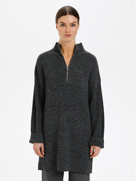 Karen by Simonsen Pulover Emina 10104058 Siva Casual Fit