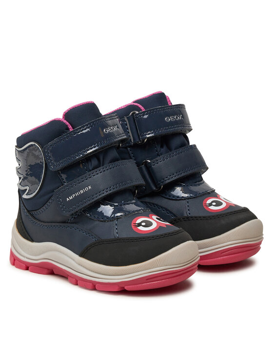 Geox Geox Śniegowce B Flanfil Girl B Abx B463WA 054FU C4268 M Granatowy