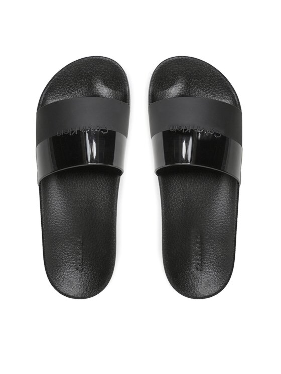 Calvin Klein Calvin Klein Παντόφλες Pool Slide HW0HW01783 Μαύρο