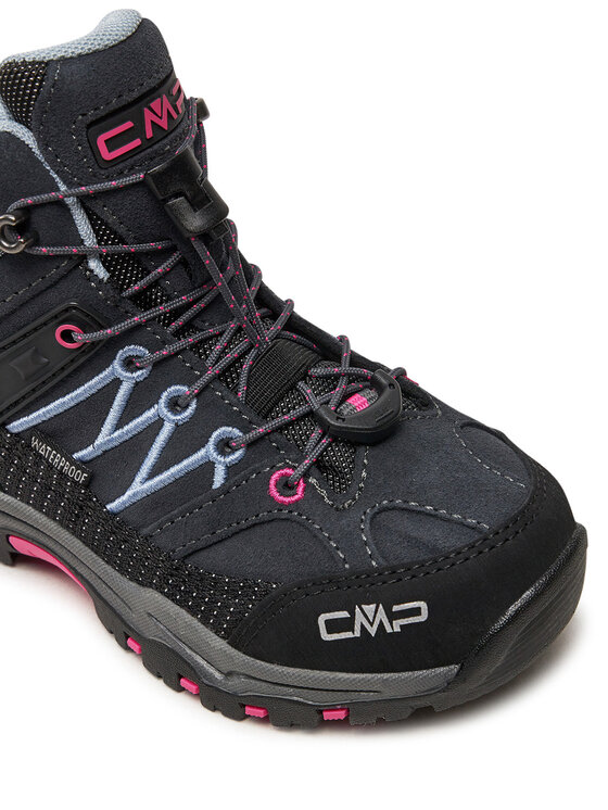 CMP CMP Trekkingi Kids Rigel Mid Trekking Shoes Wp 3Q12944 Czarny