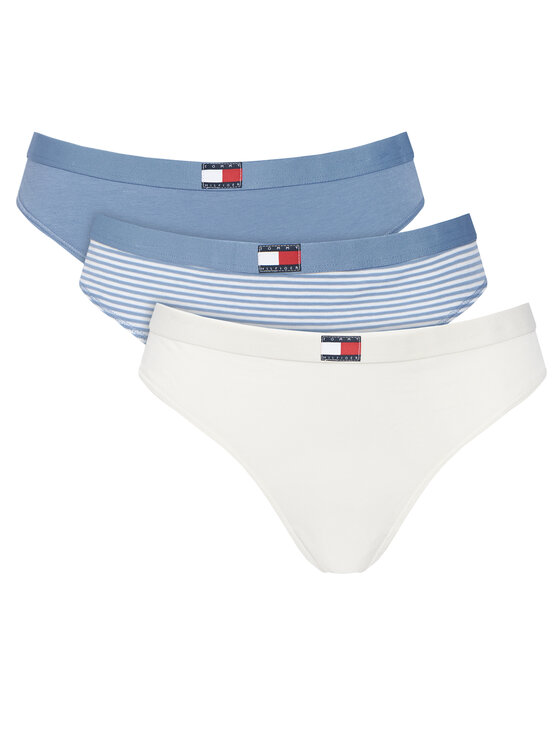 Tommy Hilfiger Tommy Hilfiger Σετ στρινγκ UW0UW06139 Έγχρωμο