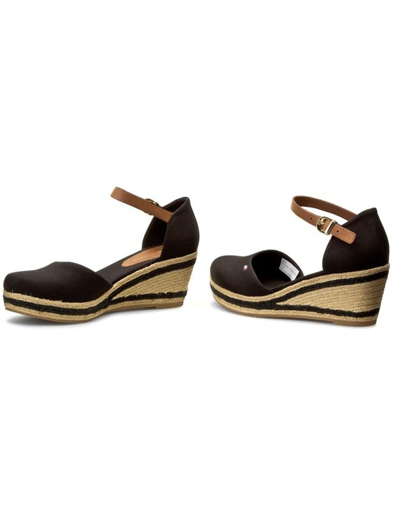 Tommy Hilfiger Tommy Hilfiger Espadrile Elba 18D FW56820633 Negru