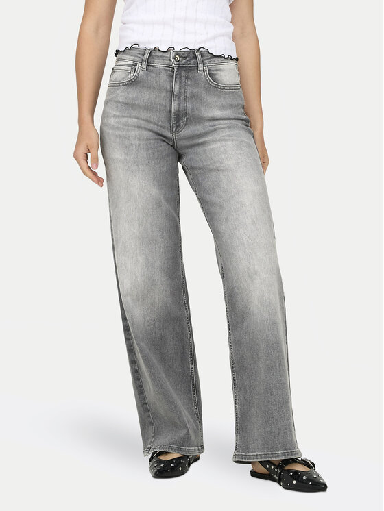 ONLY ONLY Farmer Madison 15299800 Szürke Wide Leg