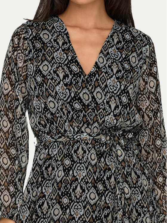 ONLY ONLY Kleid für den Alltag Cera 15236376 Schwarz Regular Fit