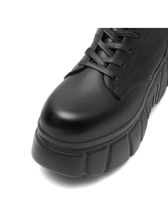 DeeZee DeeZee Schnürschuhe H1937-20 Schwarz