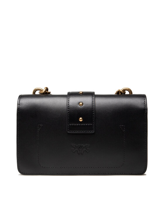 PINKO Pinko Handtasche Love Mini Icon Simply 10 Cl AI 21-22 PLTT 1P22AB Y6XT Schwarz