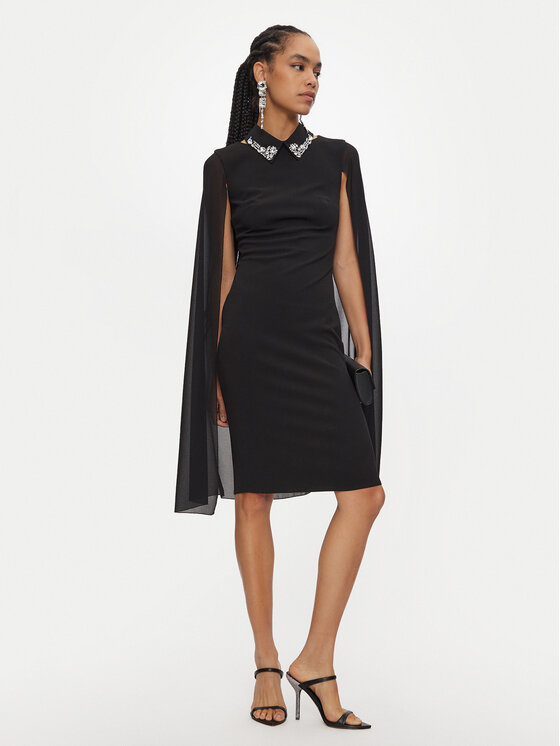 Rinascimento Rinascimento Kokteilikleit CFC0120001003 Must Regular Fit