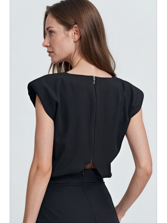 NIFE NIFE Kombinezon KM54 Czarny Straight Fit