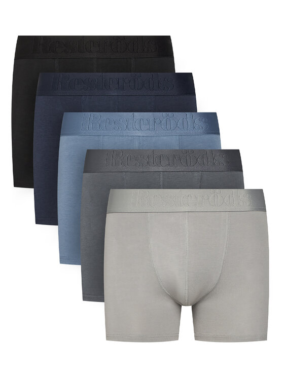 Resteröds Resteröds Set di 5 boxer Gunnar 27935 49 Multicolore