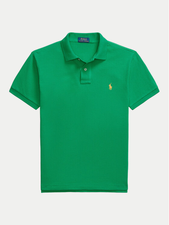 Polo Ralph Lauren Polo Ralph Lauren Poloshirt 710536856456 Grün Slim Fit