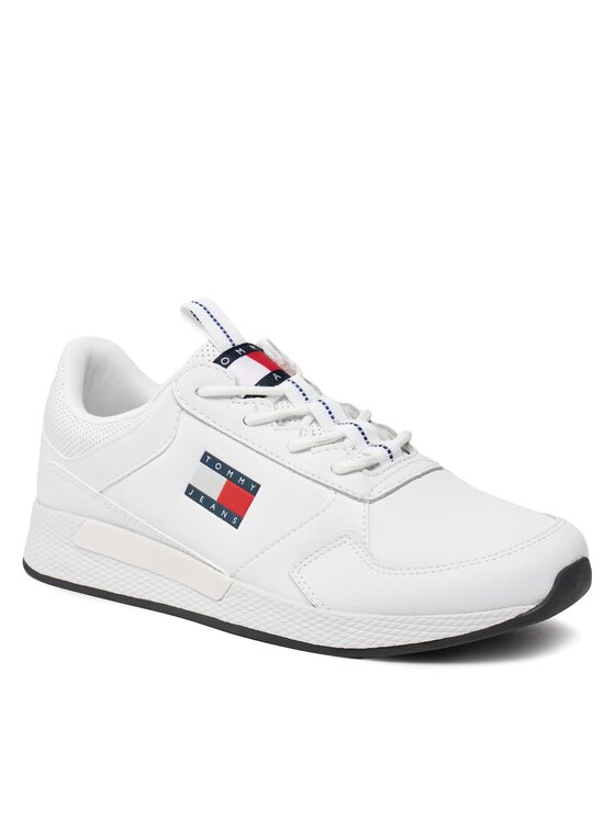 Tommy Jeans Tommy Jeans Tenisice Tommy Jeans Flexi Runner EM0EM01409 Bijela