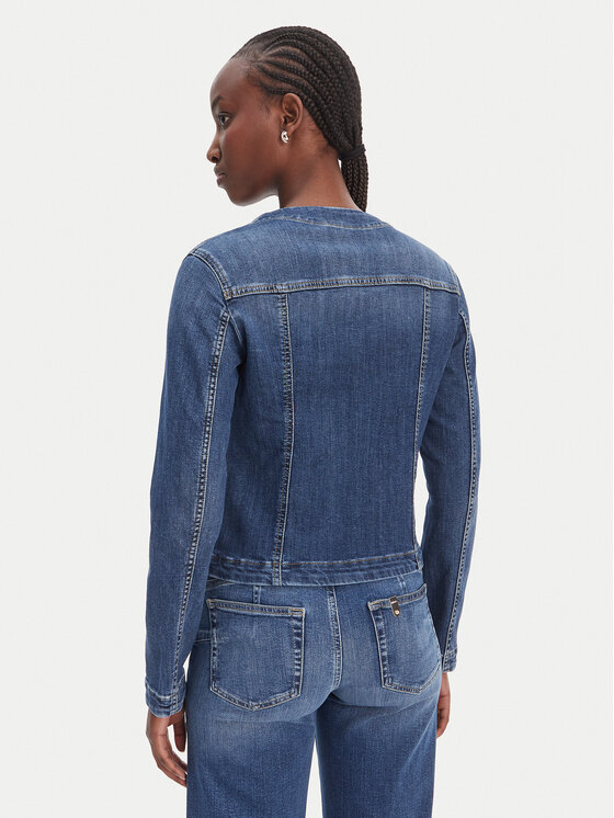 Liu Jo Liu Jo Jeansová bunda UA6260 D0275 Modrá Regular Fit