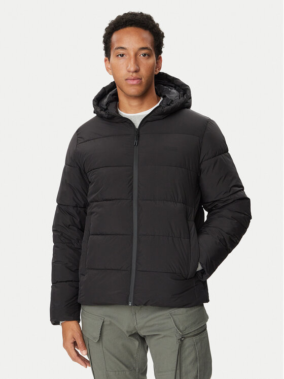 Jack & Jones Jack & Jones Зимно яке Efreddie 12299907 Черен Regular Fit