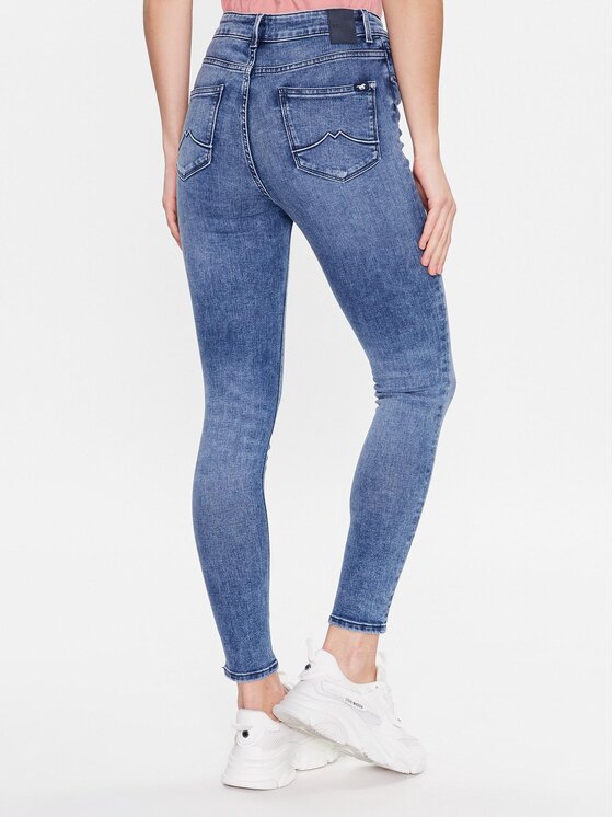 Mustang Mustang Traperice Georgia 1013578 Plava Super Skinny Fit