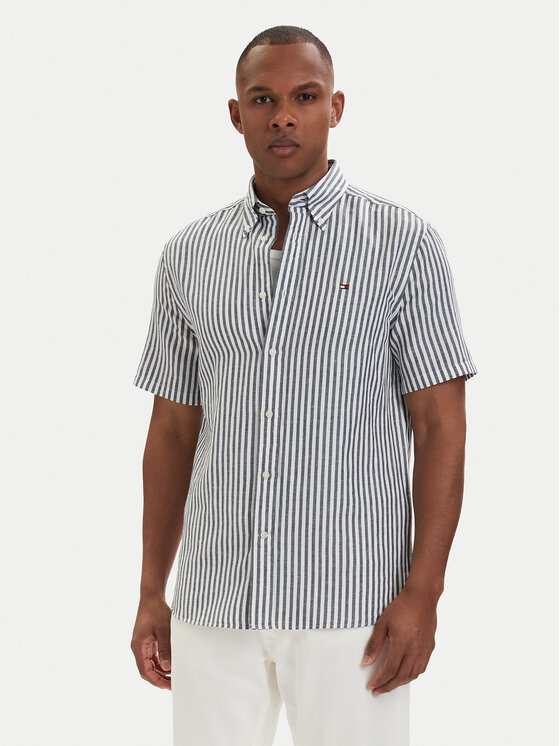 Tommy Hilfiger Tommy Hilfiger Camicia MW0MW42449 Blu Regular Fit