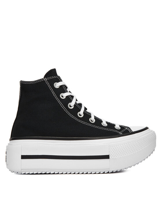 Converse Converse Plátěnky Chuck Taylor All Star Lift Double Stack A12975C Černá