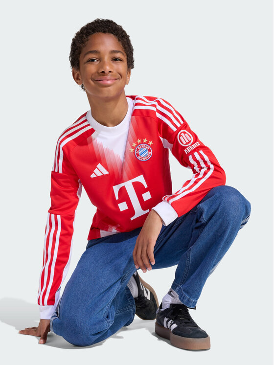 adidas adidas Koszulka techniczna FC Bayern 25/26 Home Jersey Czerwony Regular Fit