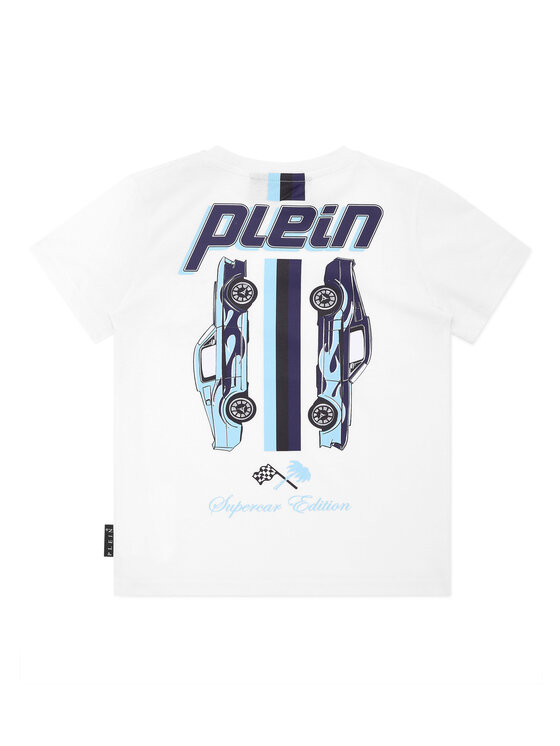 PHILIPP PLEIN PHILIPP PLEIN T-Shirt 28225 Biały Regular Fit