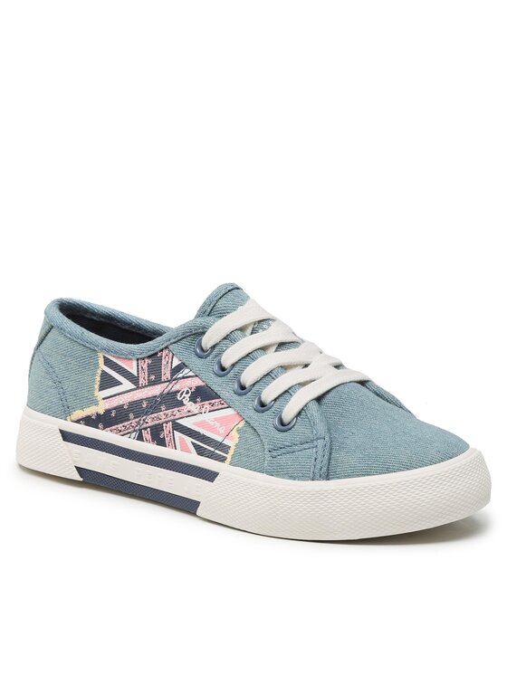 Pepe Jeans Pepe Jeans Tenisice Brady Flag G PGS30563 Plava