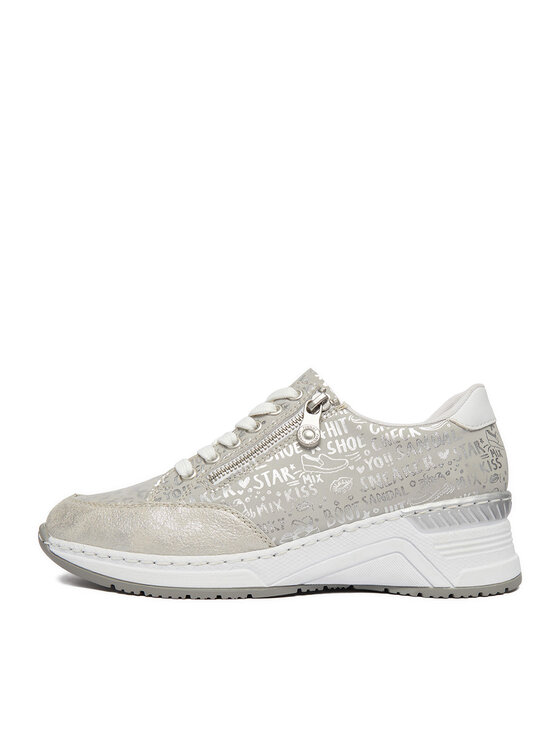 Rieker Rieker Sneakers N4316-90 Argintiu
