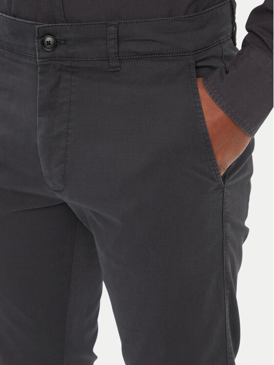 BOSS BOSS Chino hlače 50559154 Mornarsko modra Slim Fit