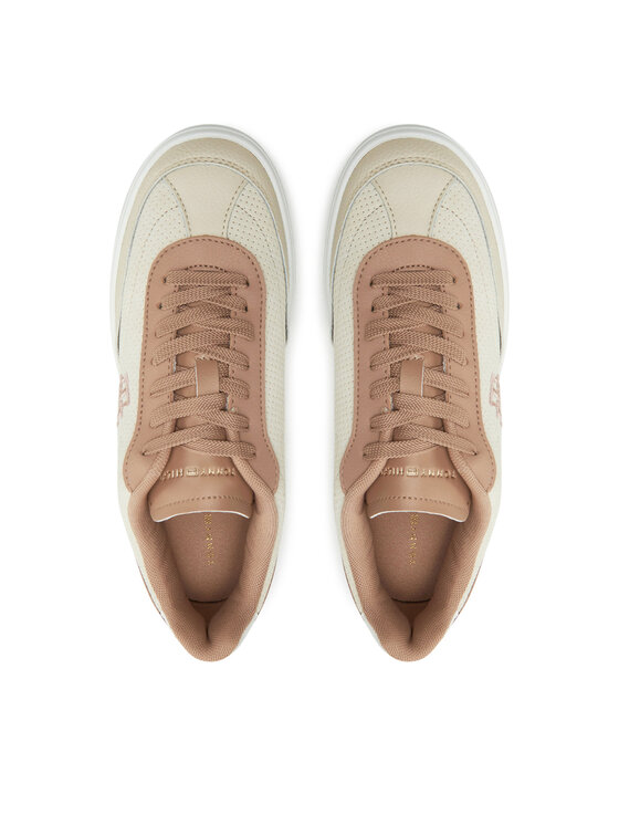 Tommy Hilfiger Tommy Hilfiger Sneakersy Th Heritage Sneaker Perf FW0FW08380 Béžová