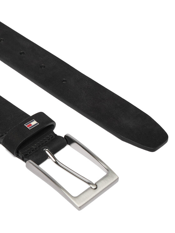 Tommy Hilfiger Tommy Hilfiger Gürtel Layton 3.5 Nubuck AM0AM15047 Schwarz