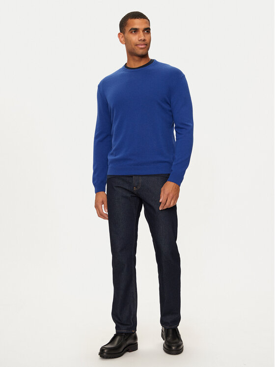 United Colors Of Benetton United Colors Of Benetton Sweter 1002U1G34 Niebieski Regular Fit