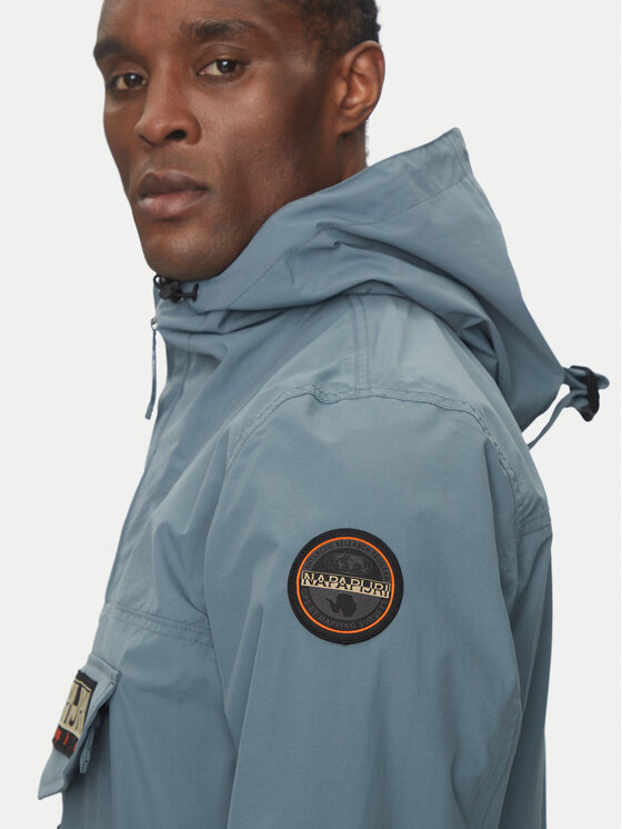 Napapijri Napapijri Μπουφάν anorak Rainforest M Sum 3 NP0A4G7DG1Y1 Μπλε Regular Fit