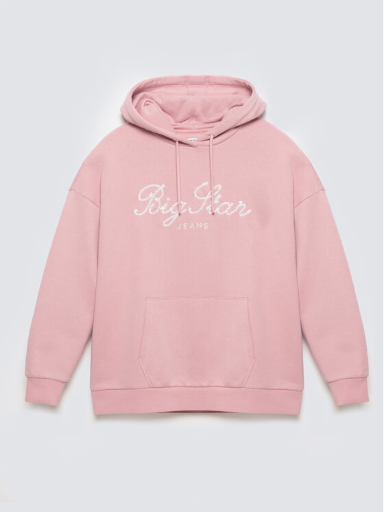 BIG STAR BIG STAR Bluza RAISA Różowy Basic Fit