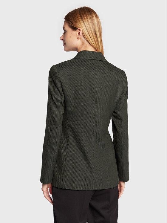 Sisley Sisley Bleizers 2J5GLW00H Zaļš Regular Fit