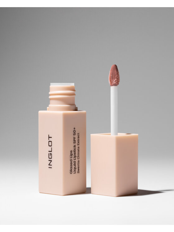 INGLOT INGLOT Glazed Lips SPF 50+ Pomadka Pink Meringue 91