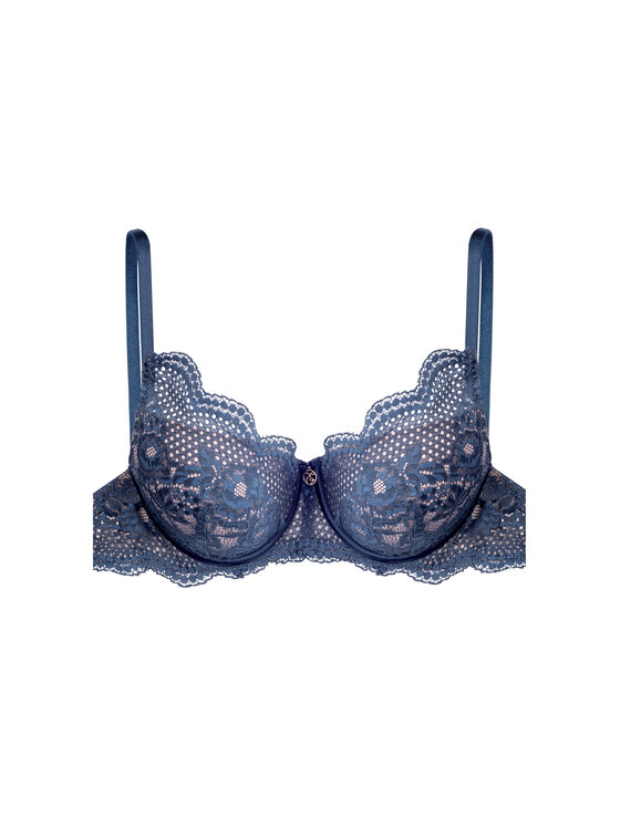 Esotiq Esotiq Biustonosz push-up 41007 Niebieski