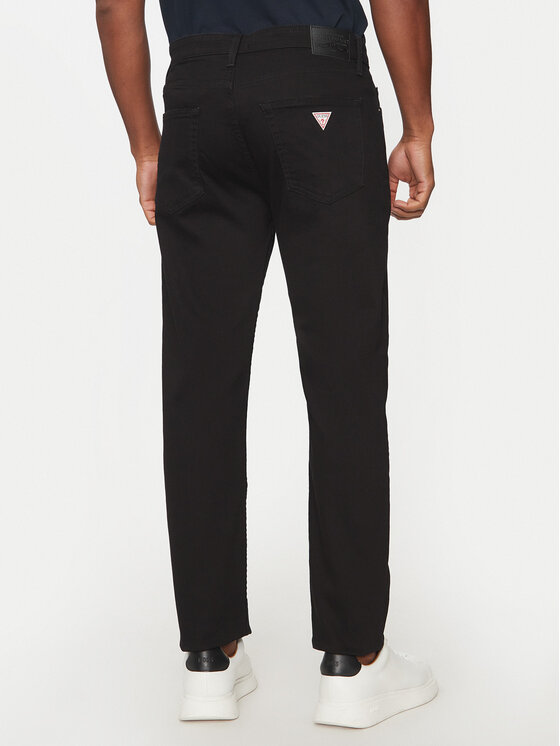 Guess Guess Jeansy M4BA1C D5DN1 Czarny Slim Fit
