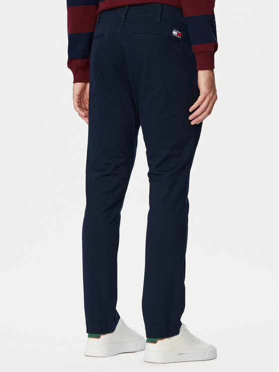 Tommy Jeans Tommy Jeans Pantaloni chino DM0DM23707 Blu scuro Regular Fit