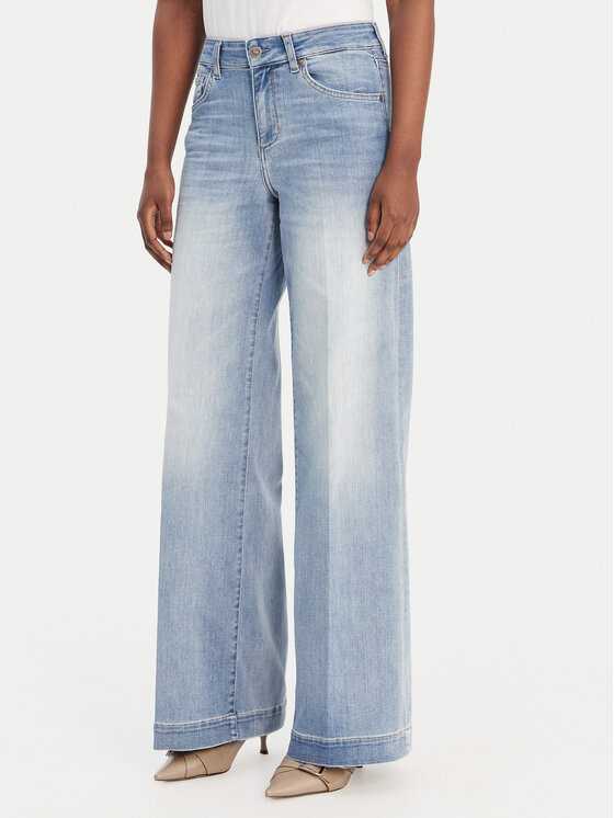 Liu Jo Liu Jo Traperice UA6068 DS081 Plava Wide Leg