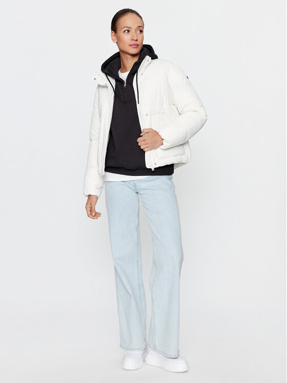 Champion Champion Kevad-sügis jope Jacket 116922 Ekrüüvärv Custom Fit