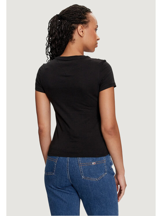 Tommy Jeans Tommy Jeans T-shirt TJW LINEAR TEE Nero Casual Fit