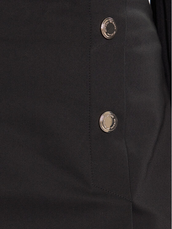 Morgan Morgan Mini sukňa 252-JPALE Čierna Slim Fit