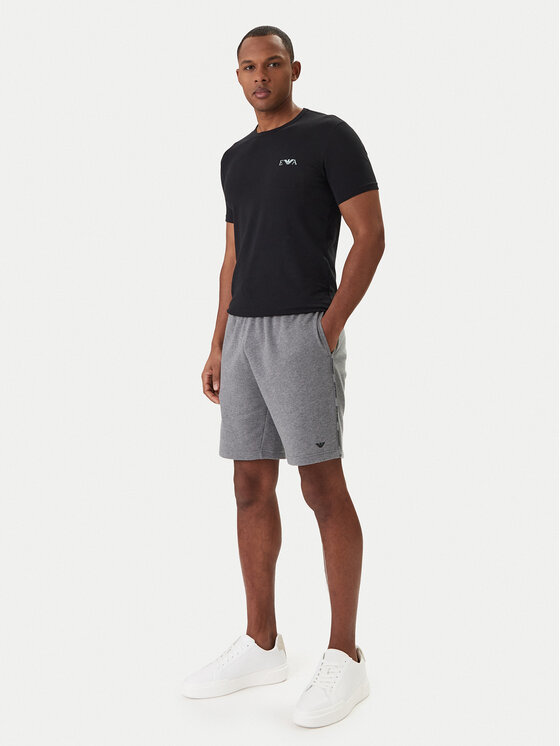 Emporio Armani Underwear Emporio Armani Underwear Szorty sportowe EM000495 AF18887 O8027 Szary Regular Fit