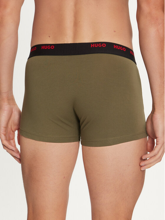 HUGO Hugo Set od 5 pari bokserica 50479944 Šarena