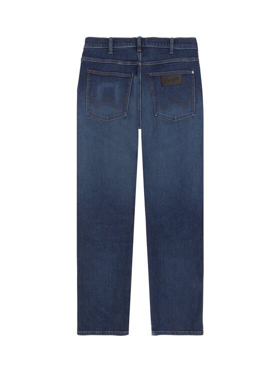 Wrangler Wrangler Jeansy W16VMQ350 Granatowy Relaxed Fit