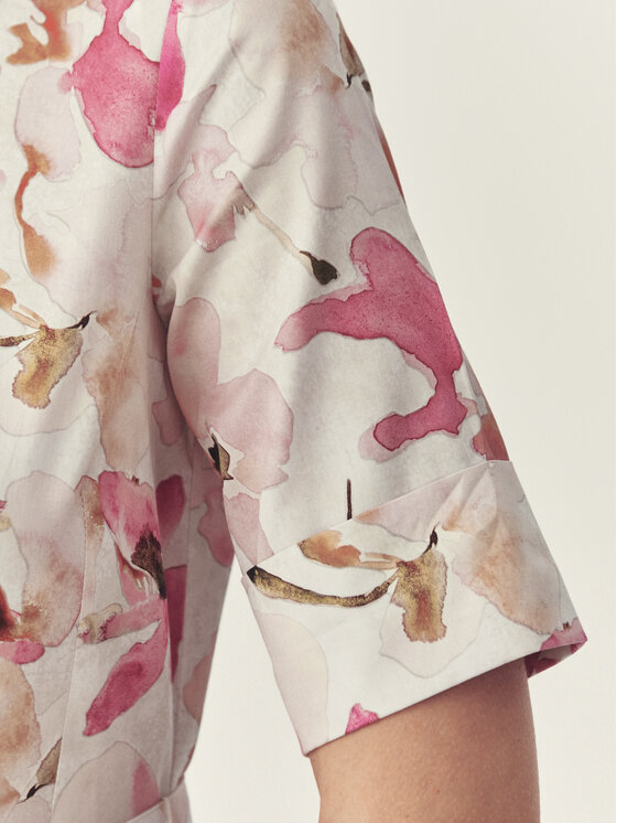 TATUUM TATUUM Sukienka codzienna NICKI Biały Flare Fit